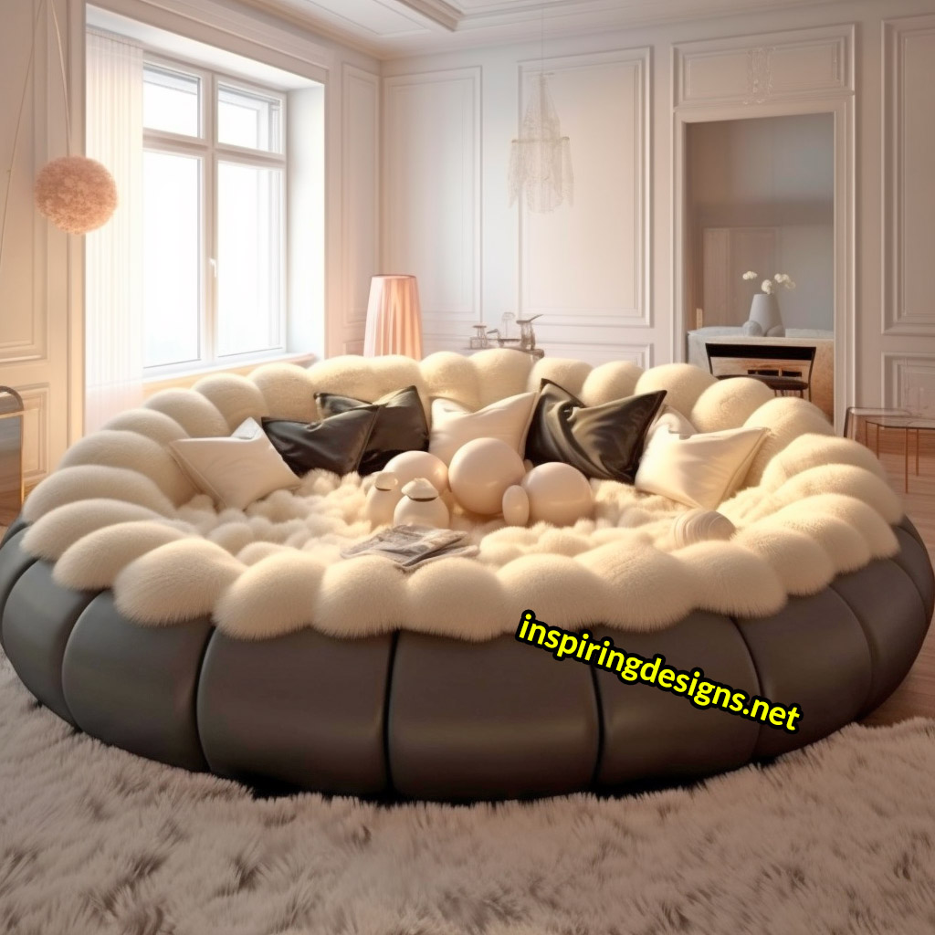 Giant Circular Movie Sofas