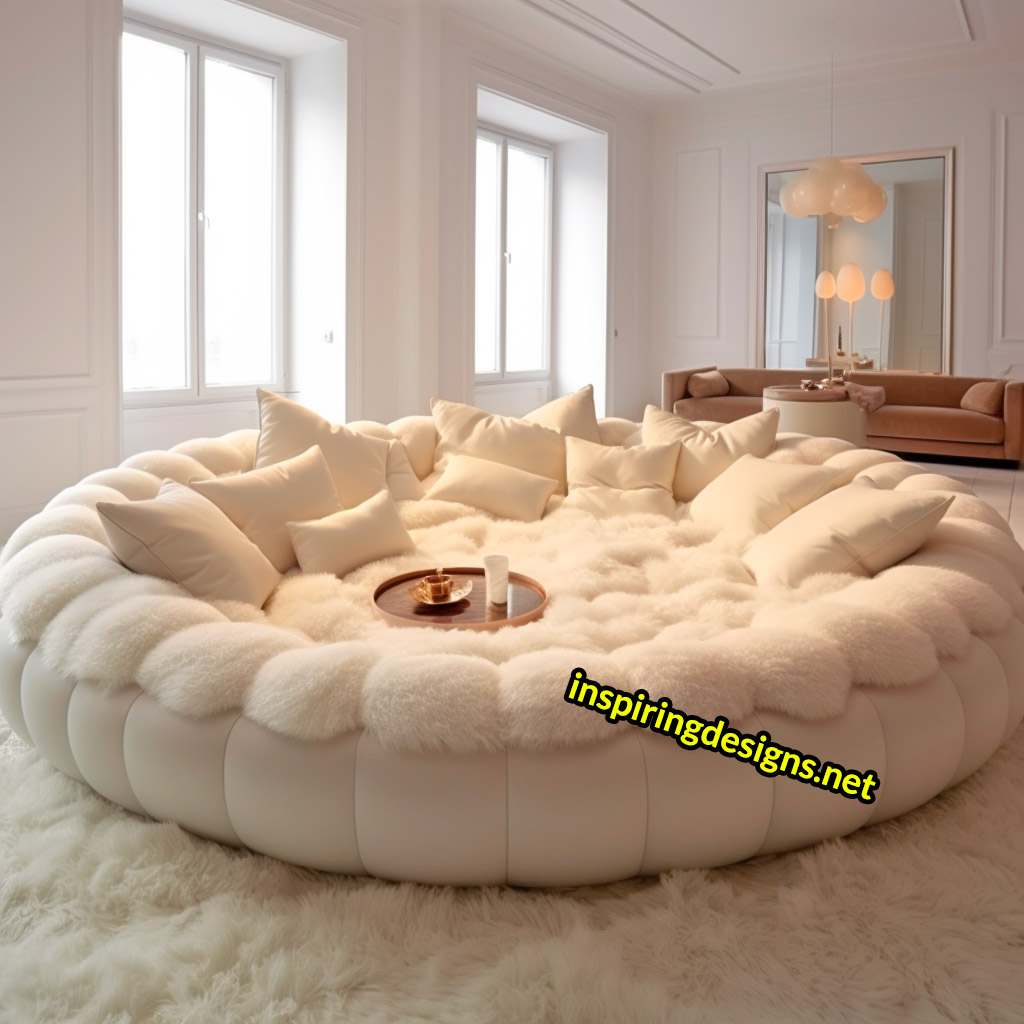 Giant Circular Movie Sofas