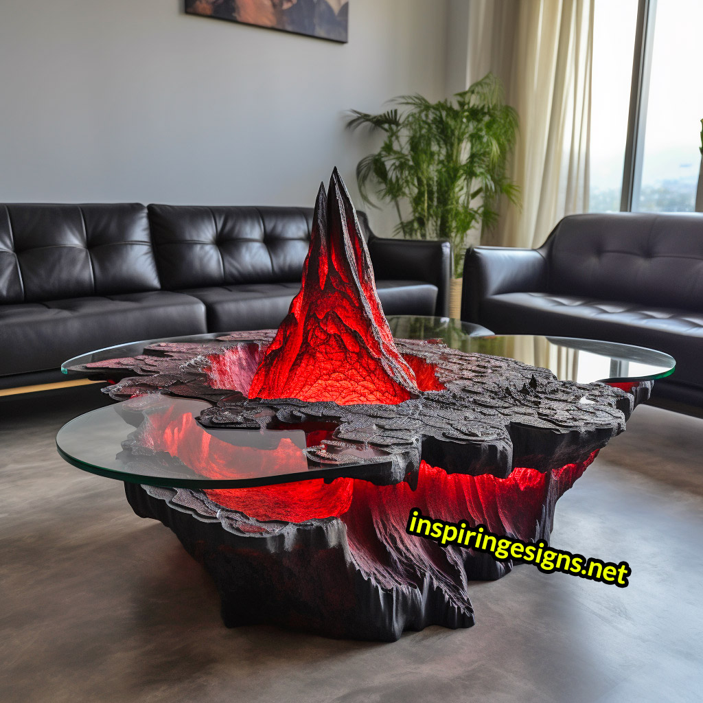 Volcano Coffee Tables