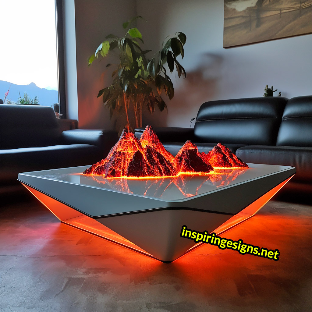 Volcano Coffee Tables