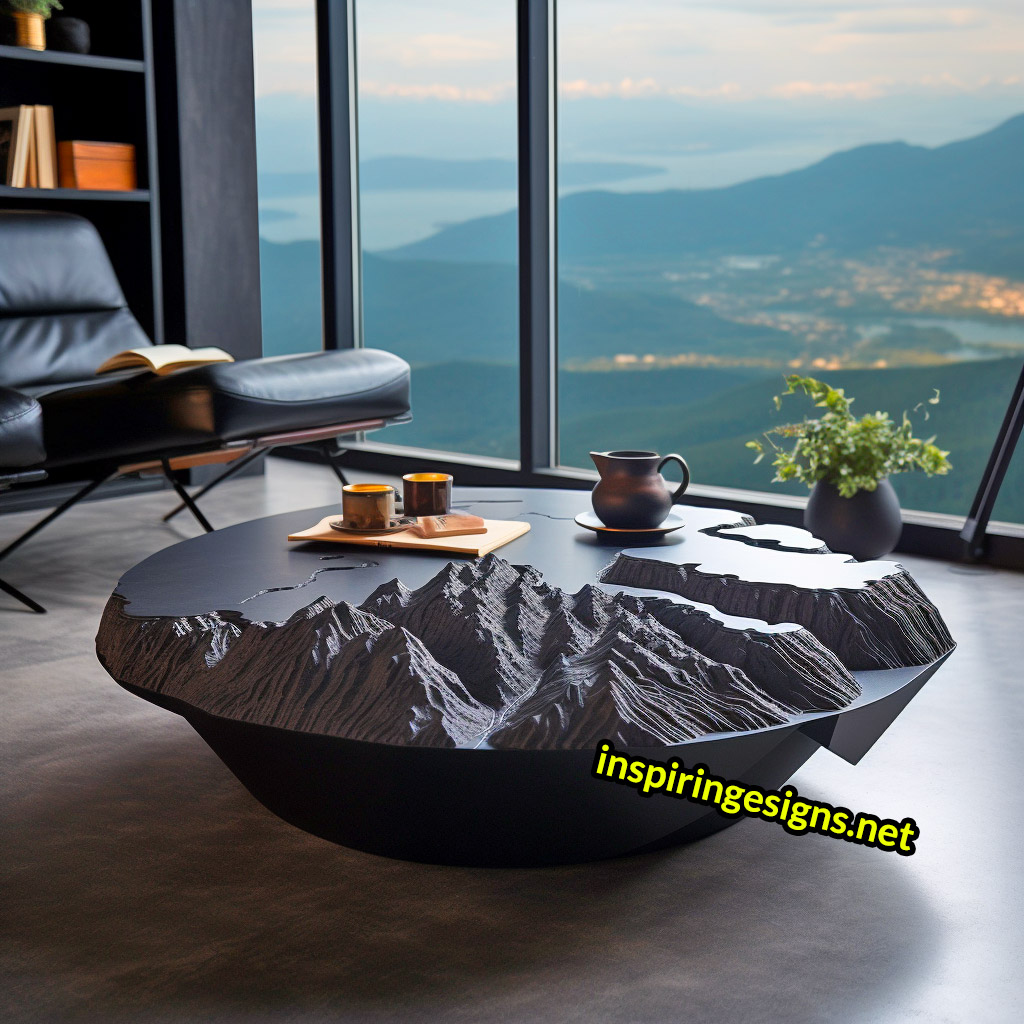 Volcano Coffee Tables