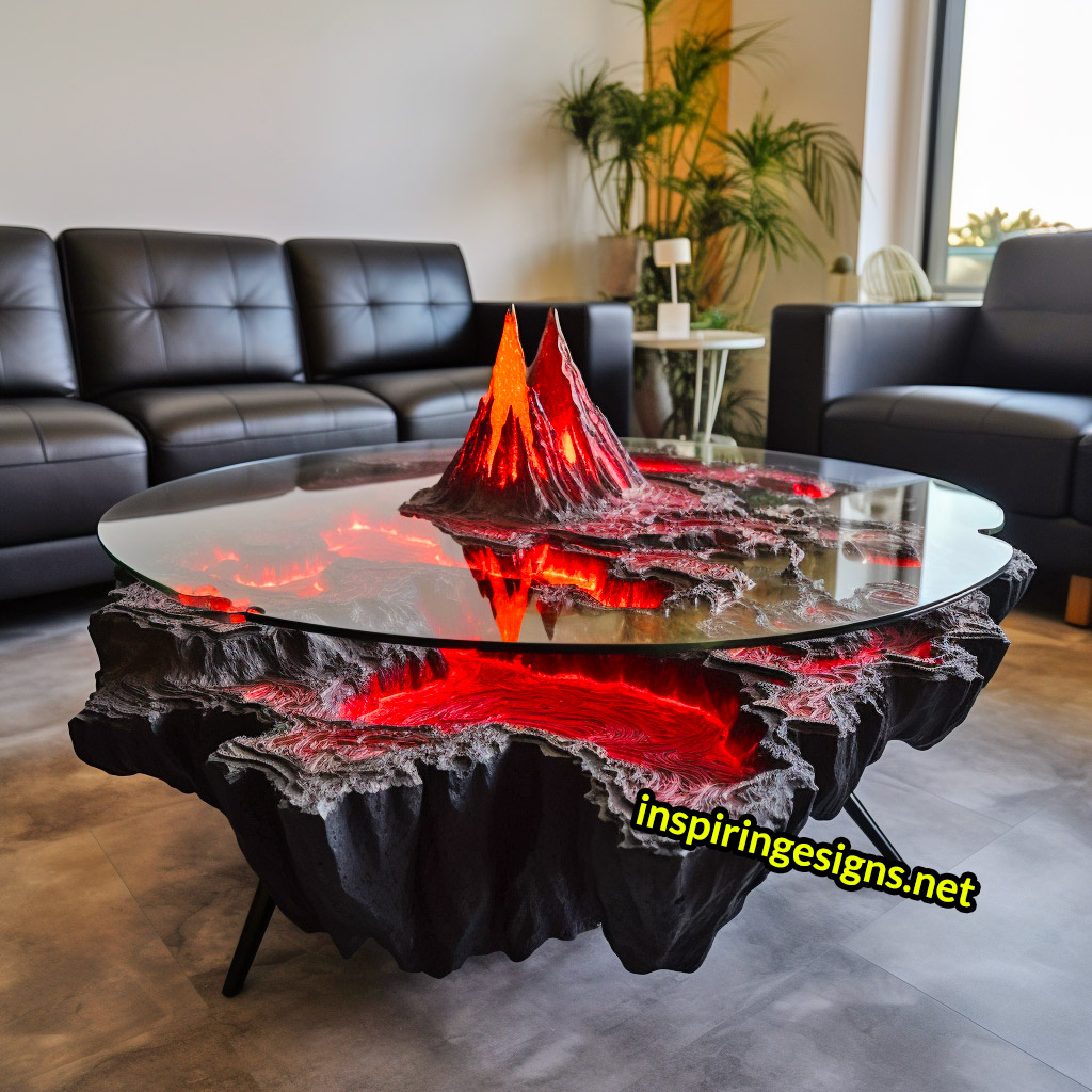 Volcano Coffee Tables