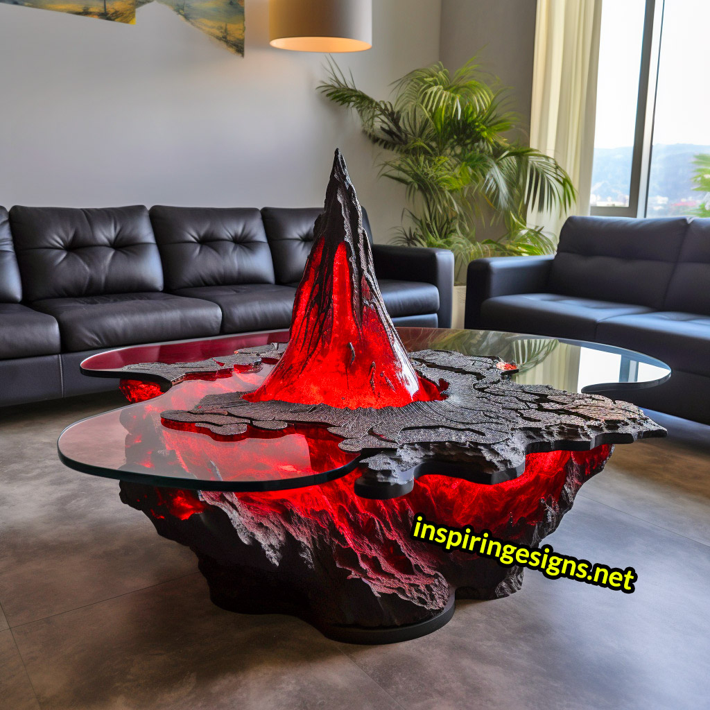 Volcano Coffee Tables