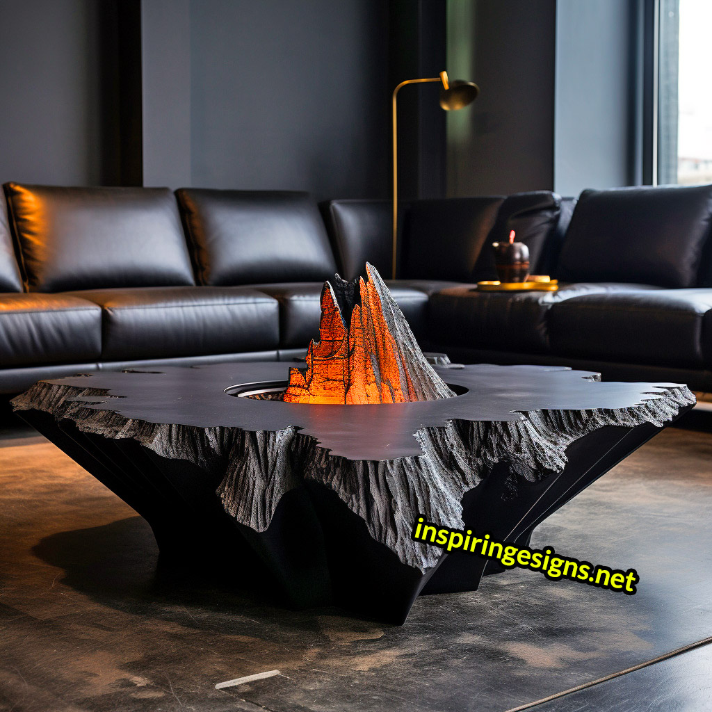 Volcano Coffee Tables