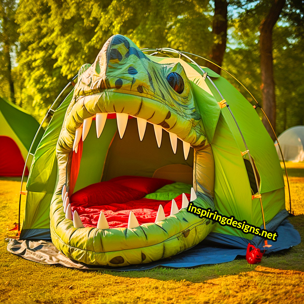 3D Dinosaur Shaped Camping Tents