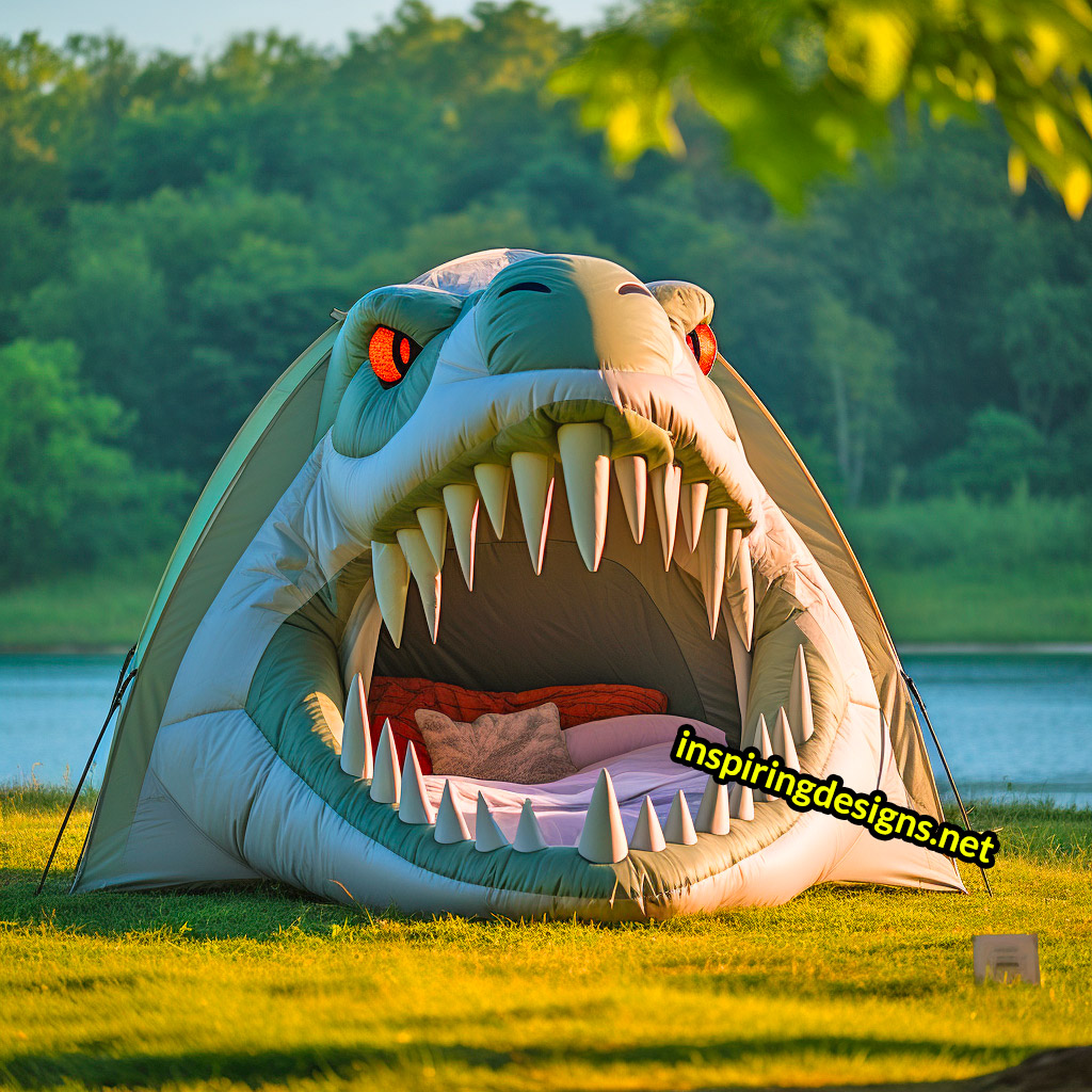 3D Dinosaur Shaped Camping Tents