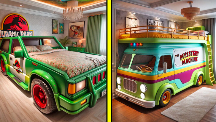These Famous Movie Vehicles Kids Beds Will Drive Your Little Ones Straight to Dreamland!