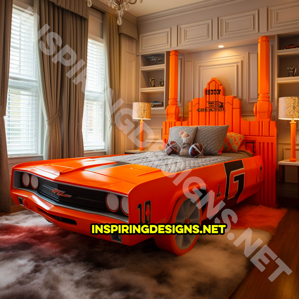 Dukes Of Hazard Car kids bed - Famous and iconic movie cars and trucks kids beds