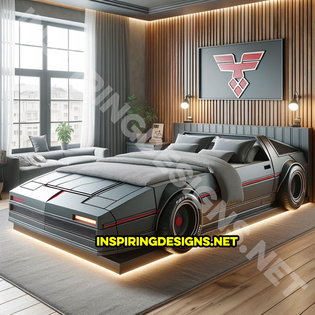 K.I.T.T Knight Rider kids bed - Famous and iconic movie cars and trucks kids beds