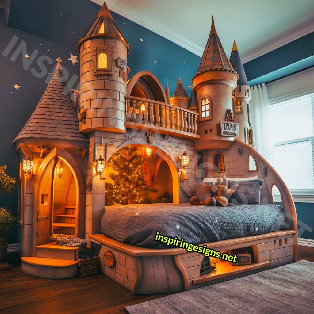 Giant Harry Potter Hogwarts Castle Kids Beds