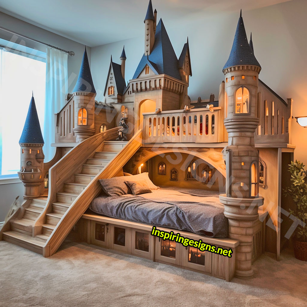 Giant Harry Potter Hogwarts Castle Kids Beds