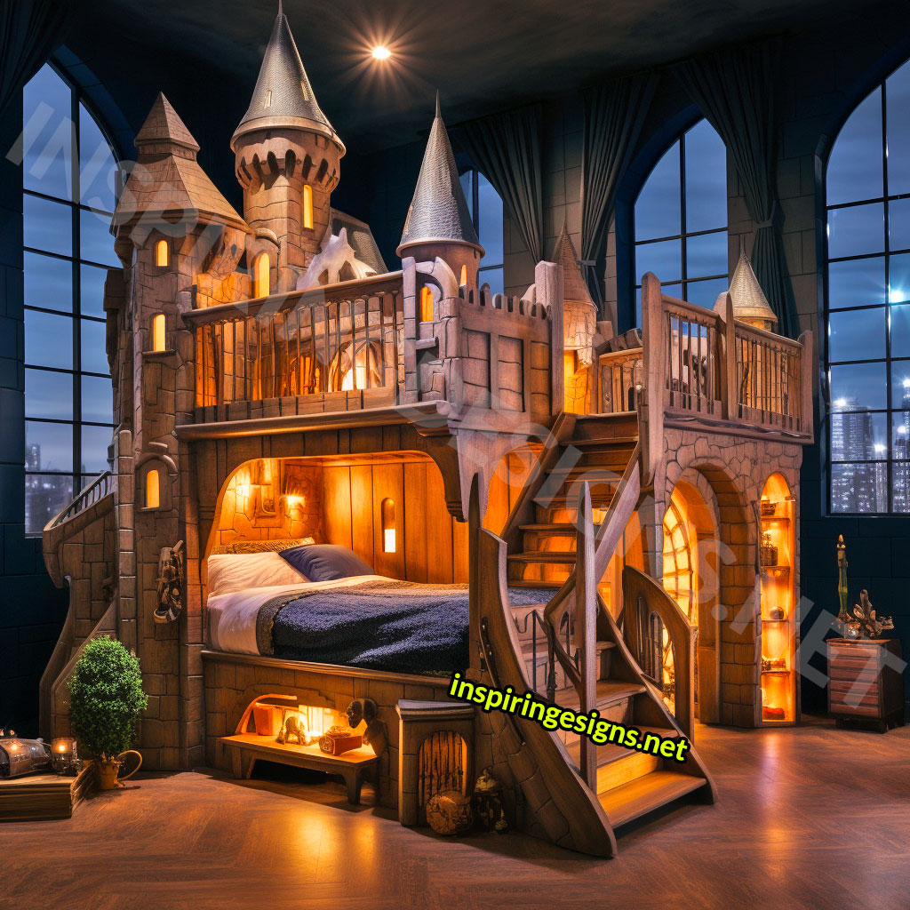 Giant Harry Potter Hogwarts Castle Kids Beds