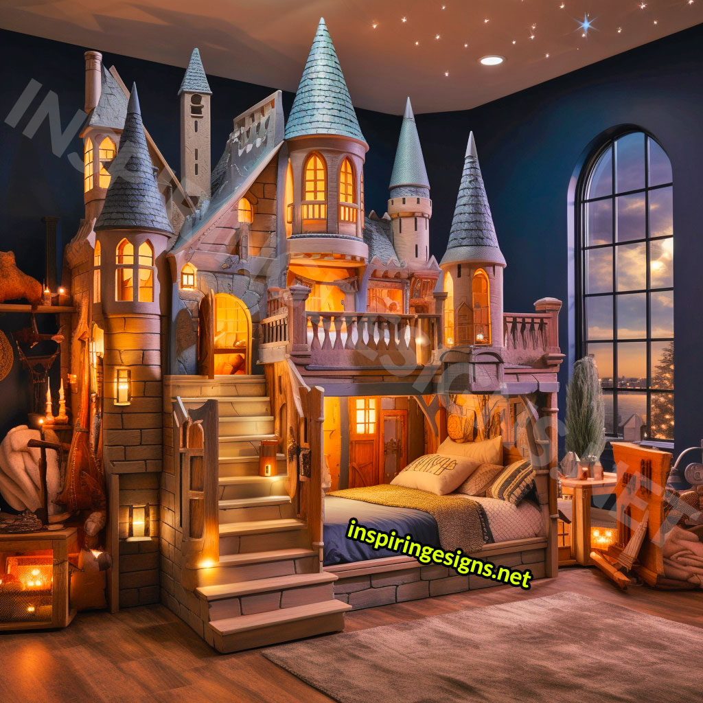 Giant Harry Potter Hogwarts Castle Kids Beds