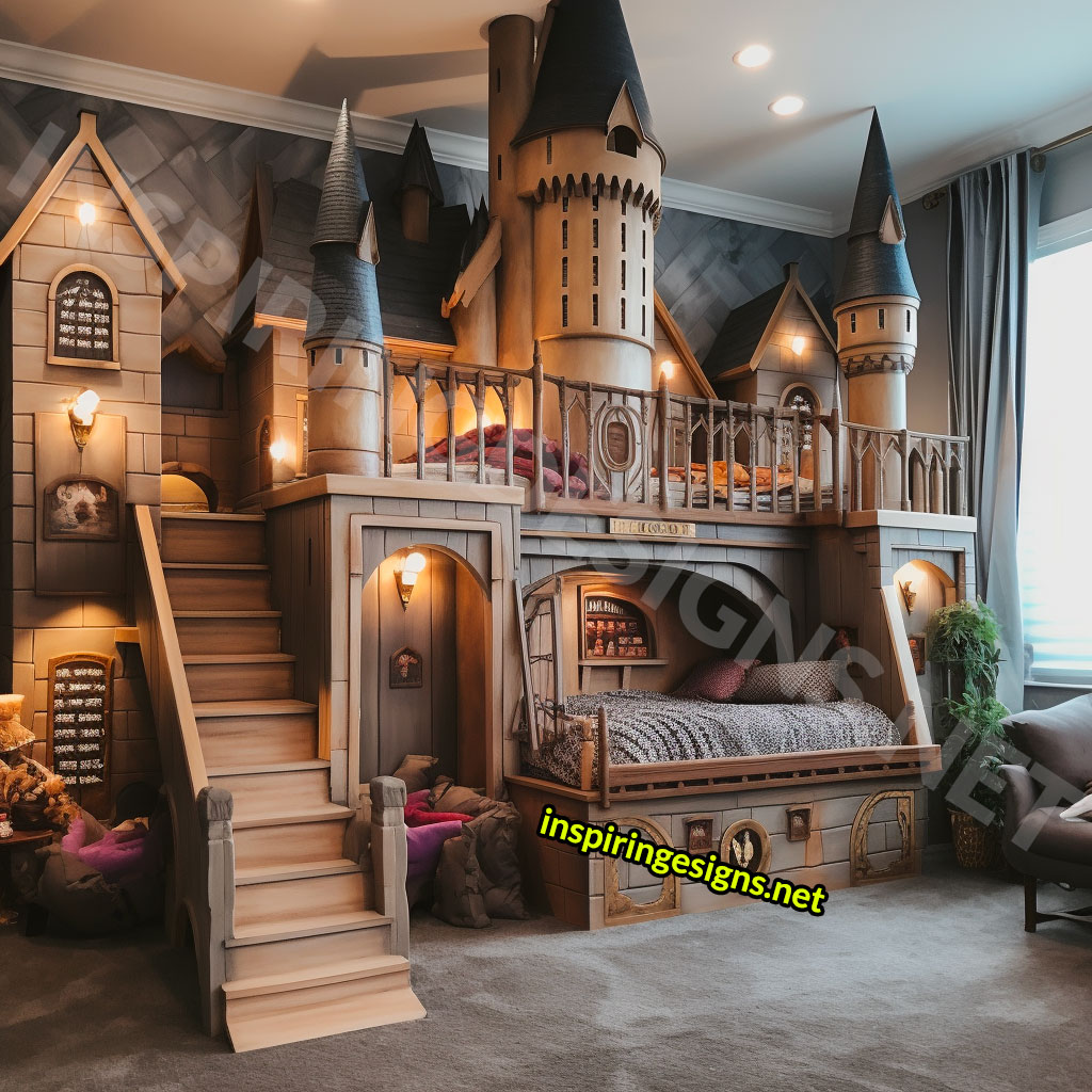 Giant Harry Potter Hogwarts Castle Kids Beds