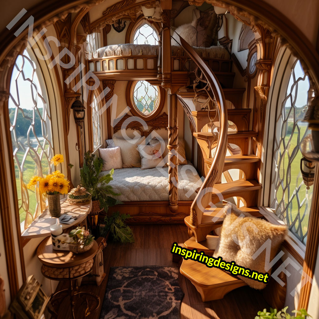 Disney castle tiny homes and hogwarts castle tiny homes on wheels