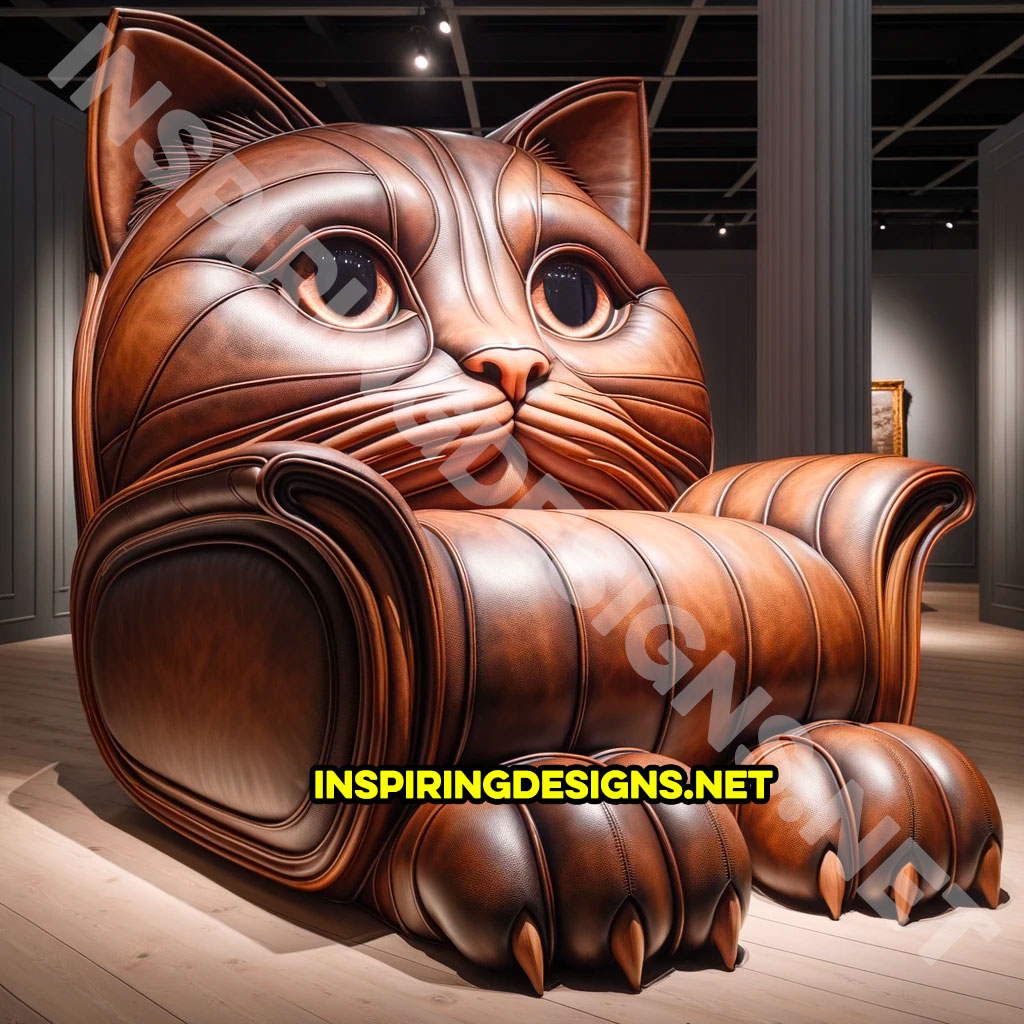 Giant Cat Shaped Chairs