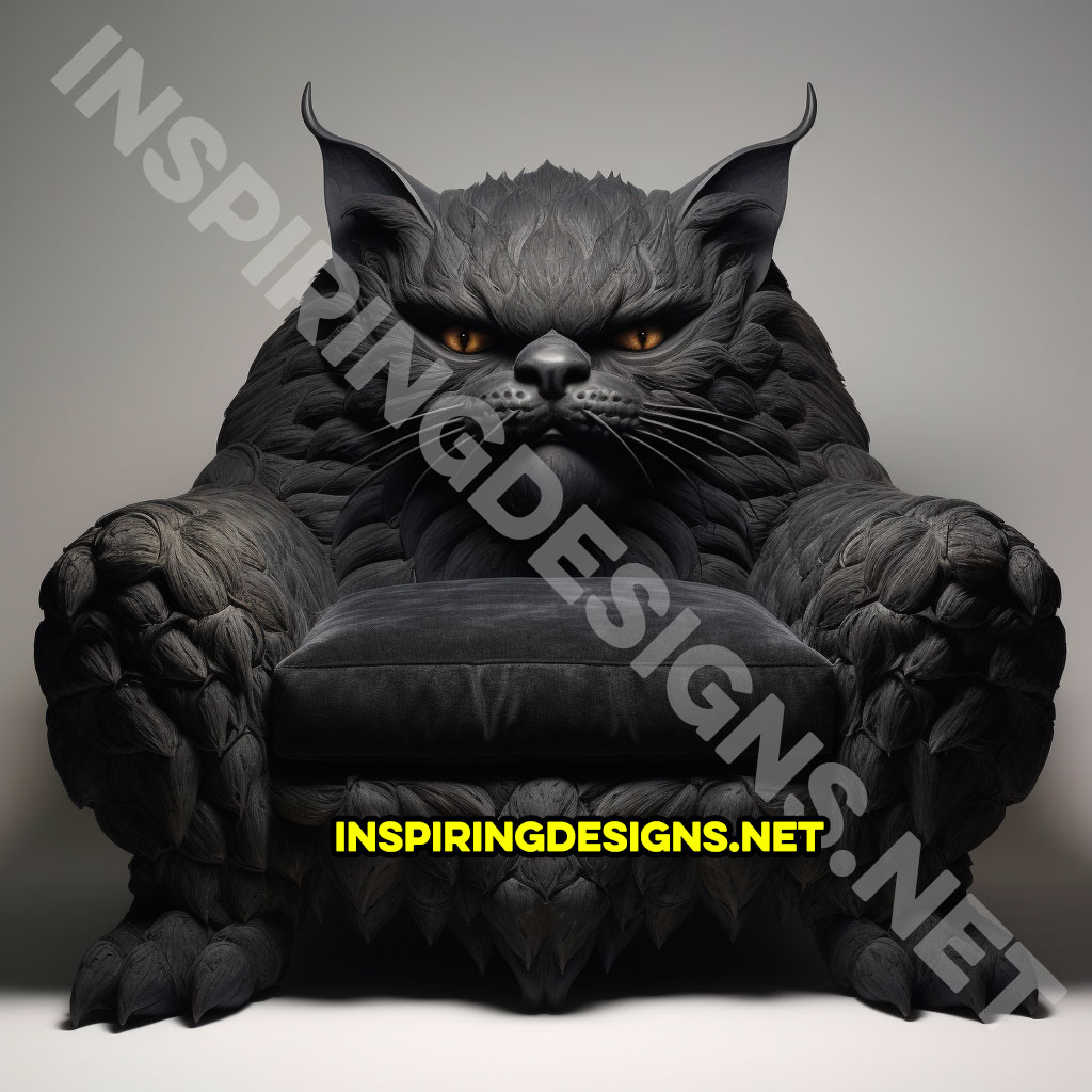 Giant Cat Shaped Chairs