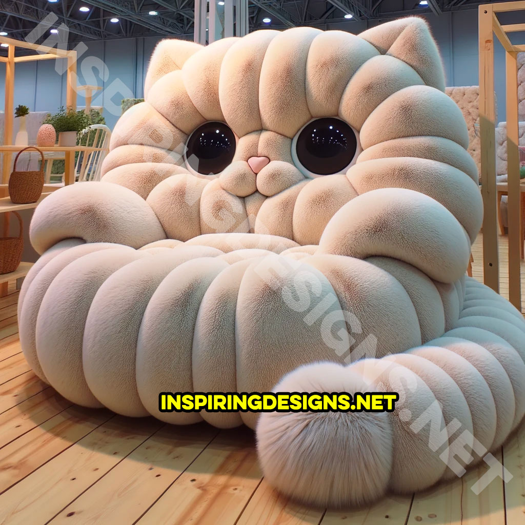 Giant Cat Shaped Chairs