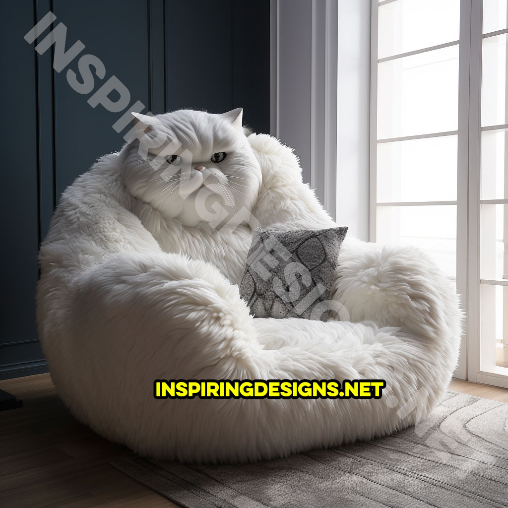 Giant Cat Shaped Chairs