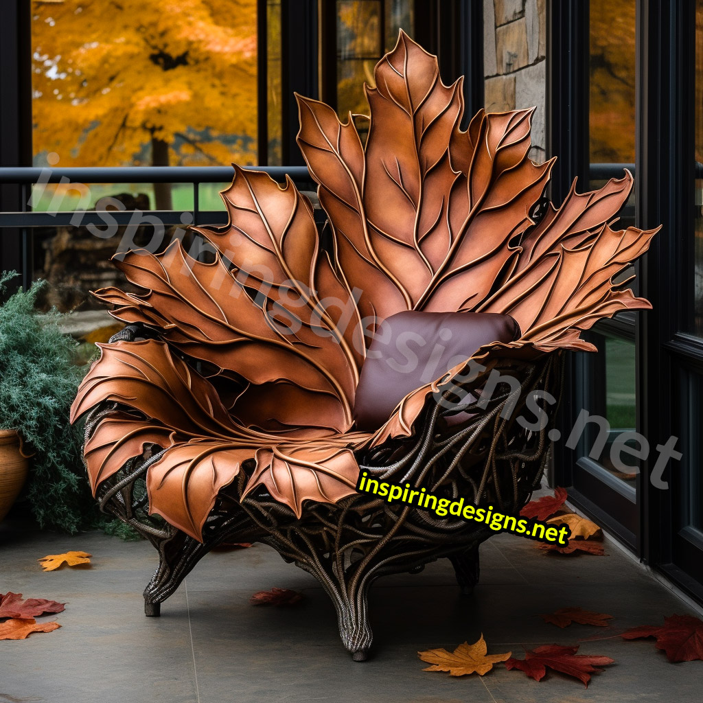 Autumn Leaf Porch Chairs