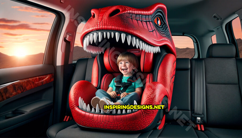 Dinosaur Shaped Car Seat