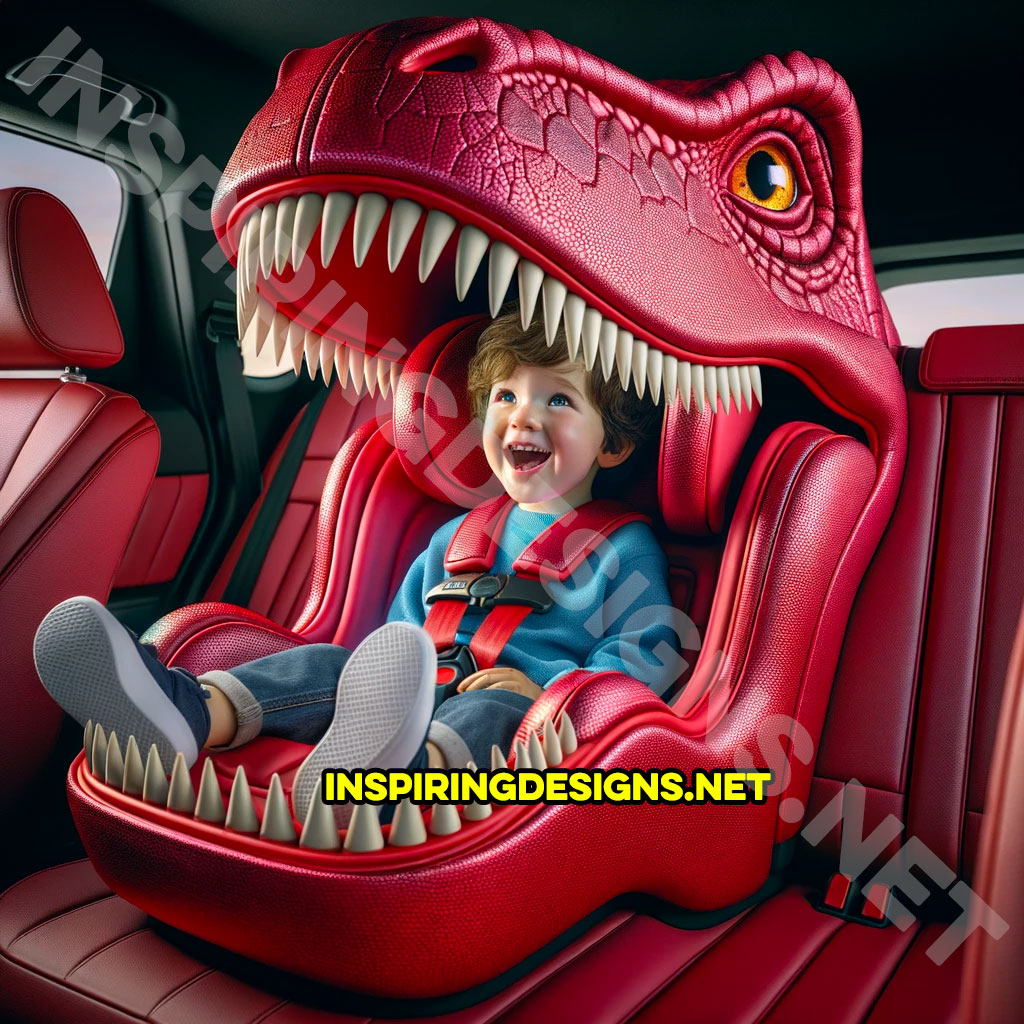 Dinosaur Shaped Car Seat