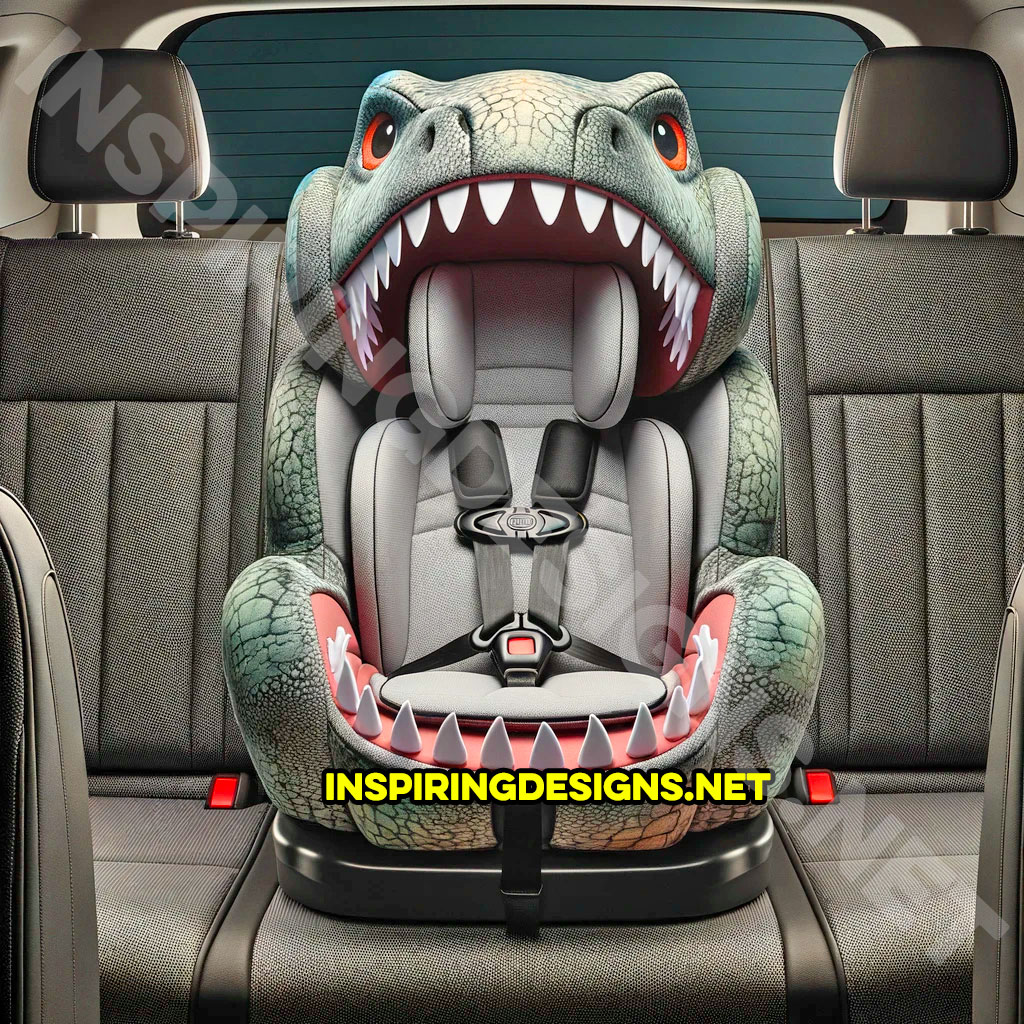 Dinosaur Shaped Car Seat