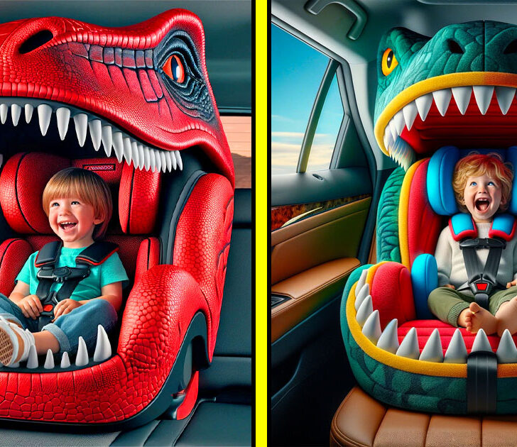 Dinosaur car on sale seat cover