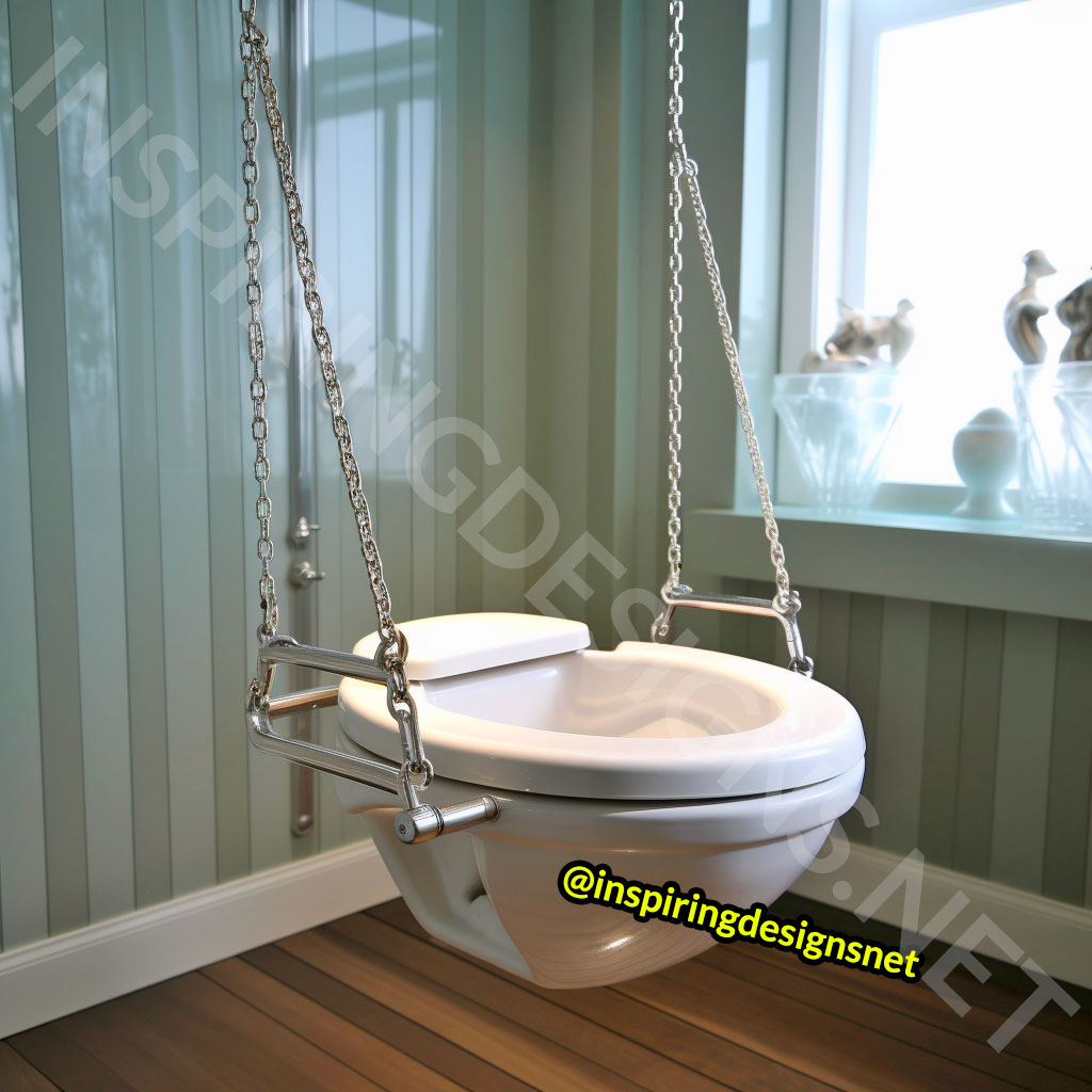 Floating Furniture - Hanging Toilet Swing