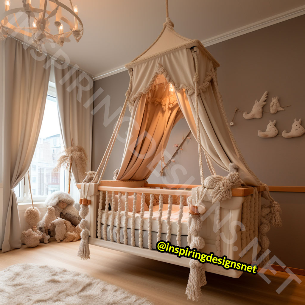 Floating Furniture - Hanging Baby Crib