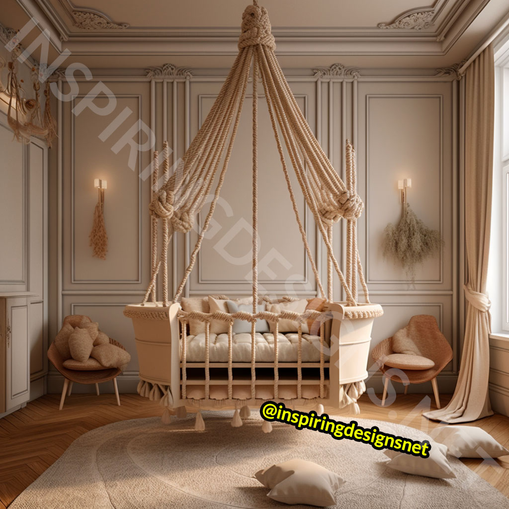 Floating Furniture - Hanging Baby Crib