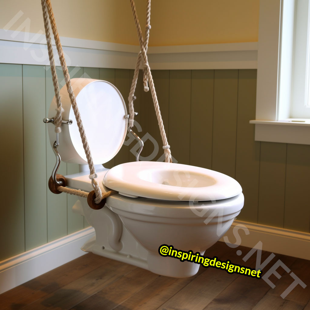 Floating Furniture - Hanging Toilet