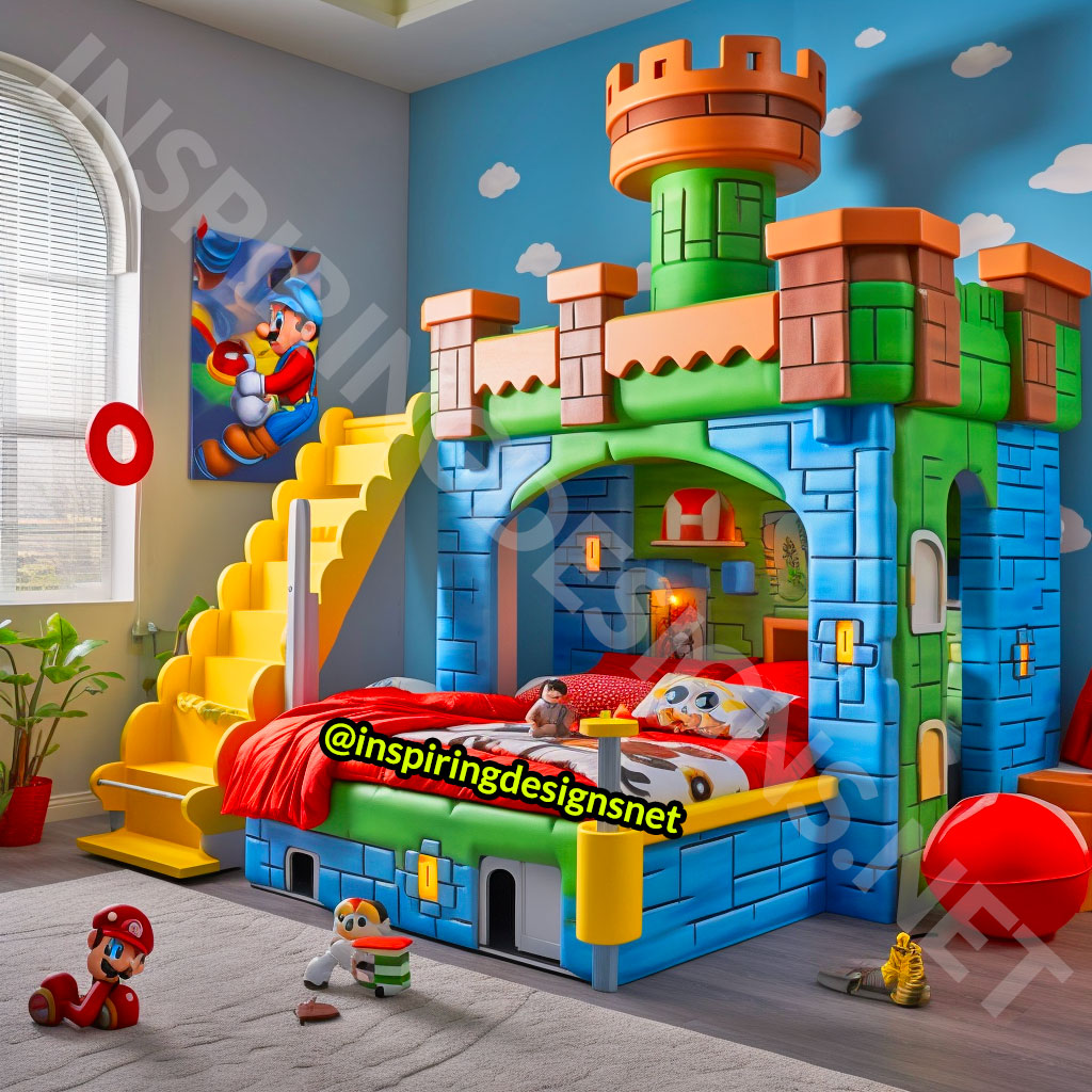 Giant Mario Kids Beds