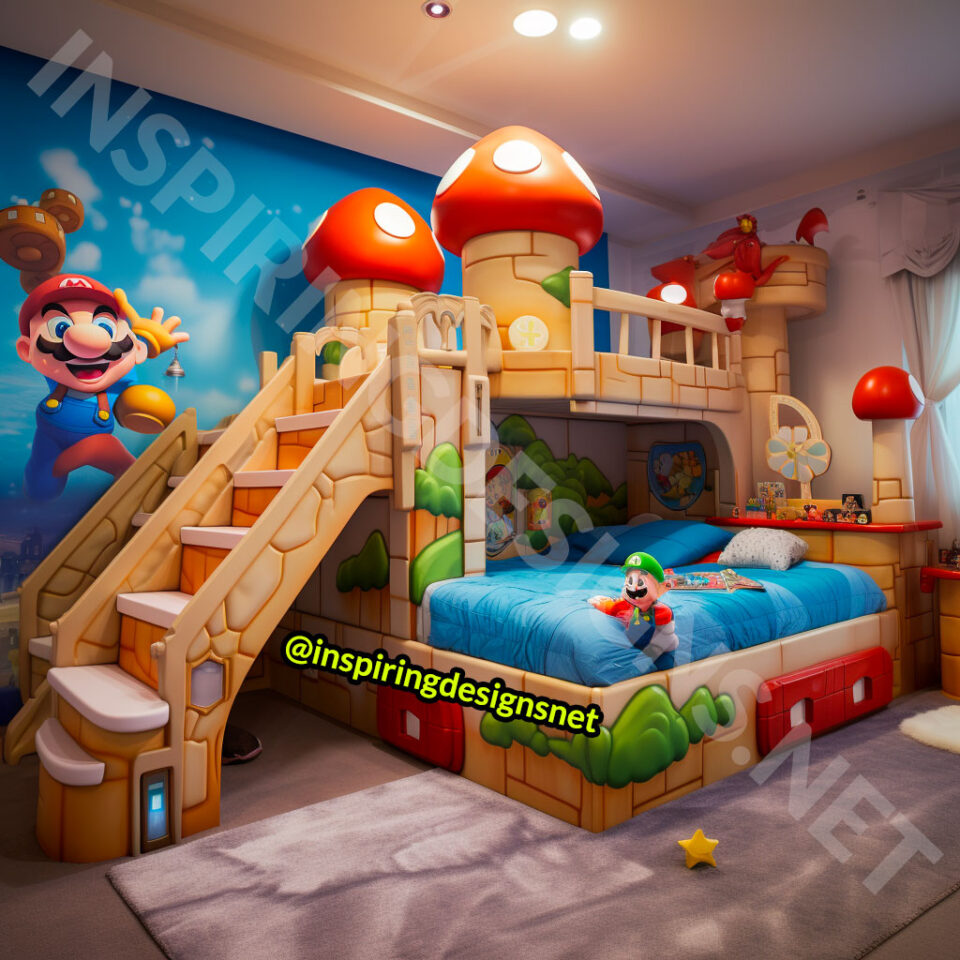 These Giant Mario Kids Beds Will Warp Your Children Straight Into   Mario11 960x960 