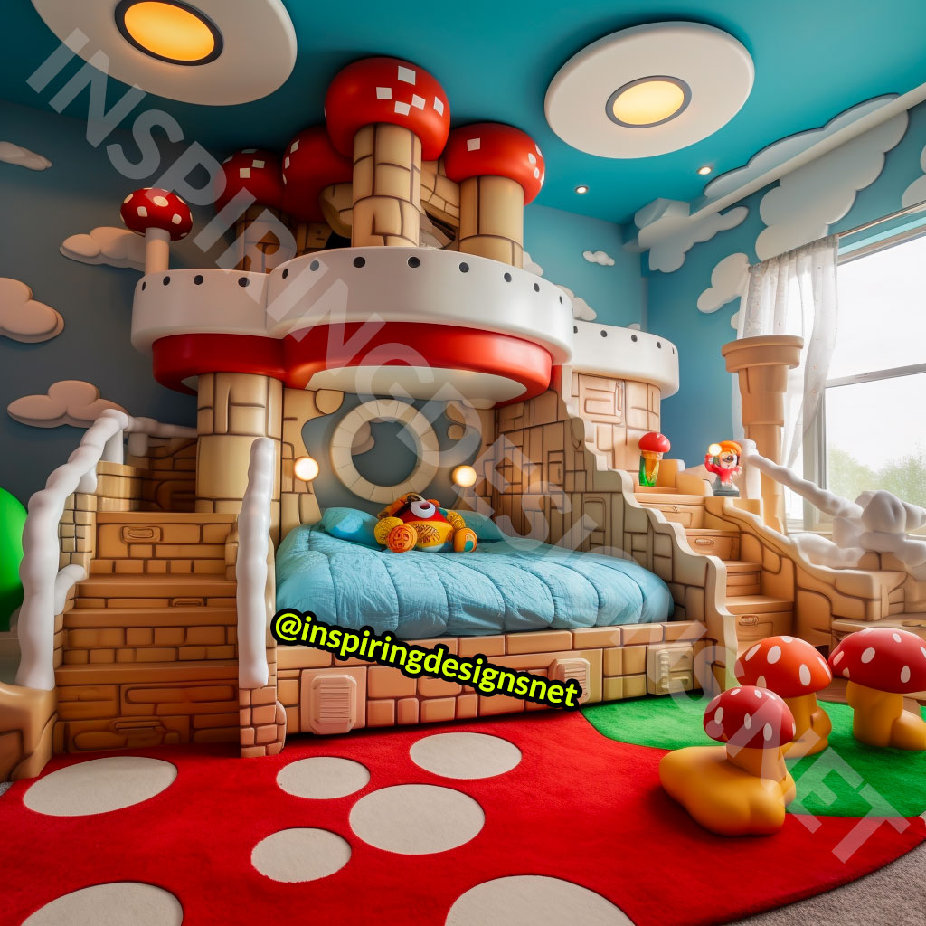 Giant Mario Kids Beds