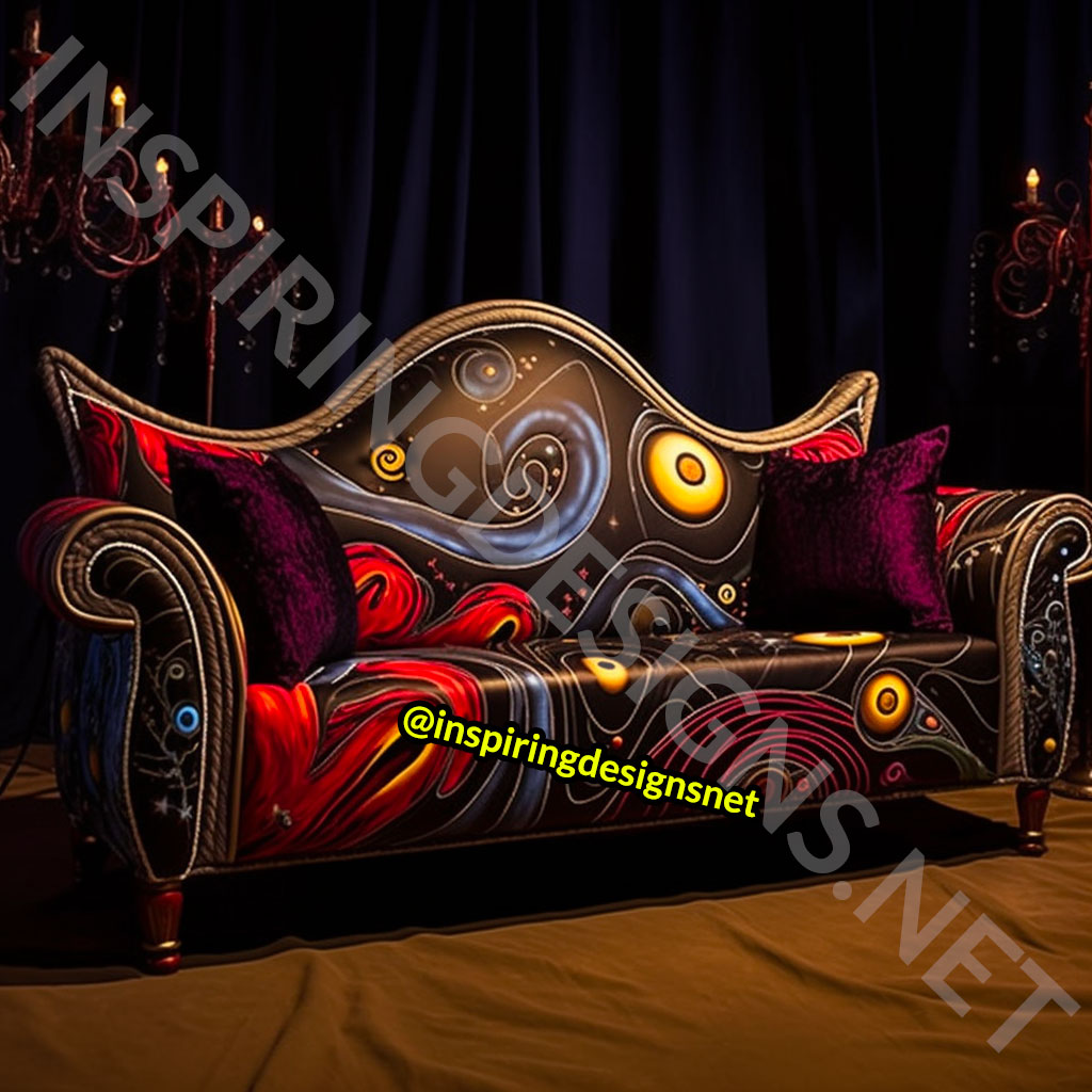 Nightmare Before Christmas Sofas - Jack Skellington Couch