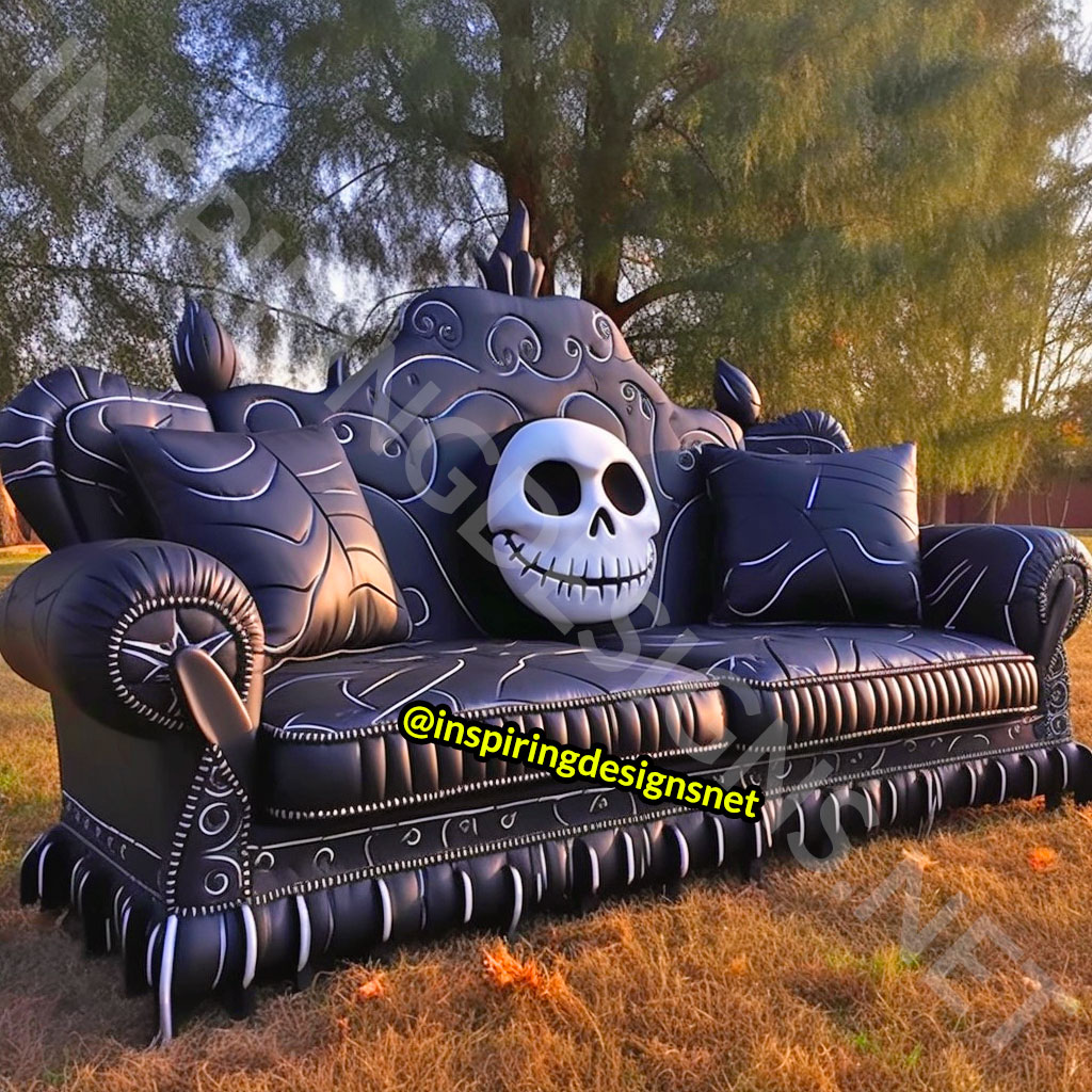 Nightmare Before Christmas Sofas - Jack Skellington Couch