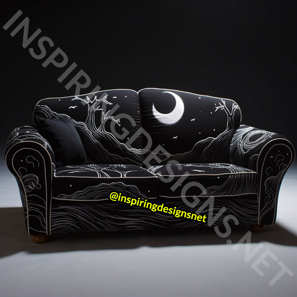 Nightmare Before Christmas Sofas - Jack Skellington Couch