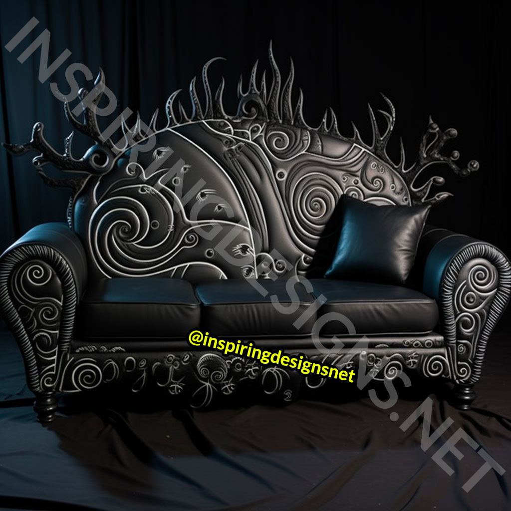 Nightmare Before Christmas Sofas - Jack Skellington Couch