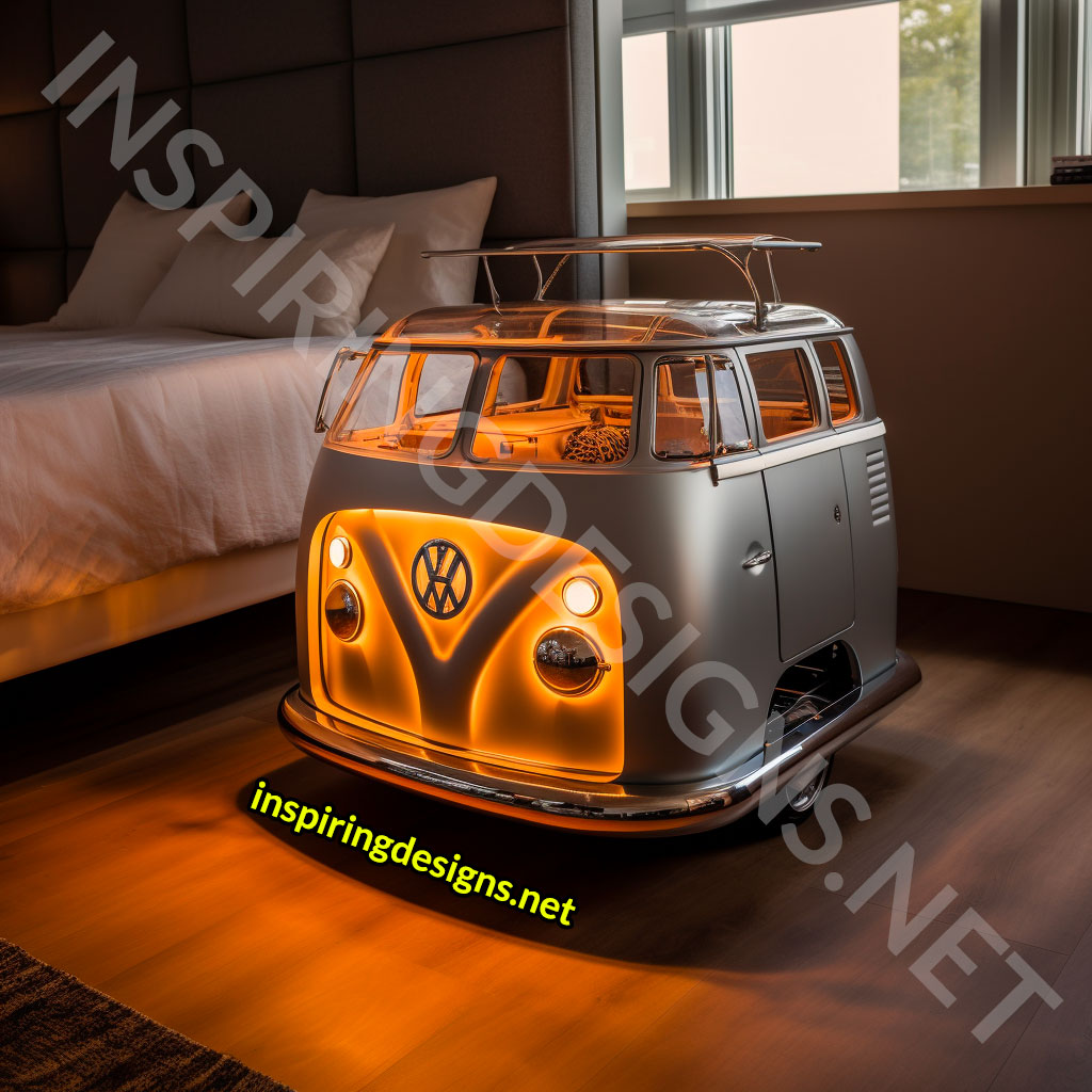 Volkswagen Type 2 Bus Nightstand Bedside Tables