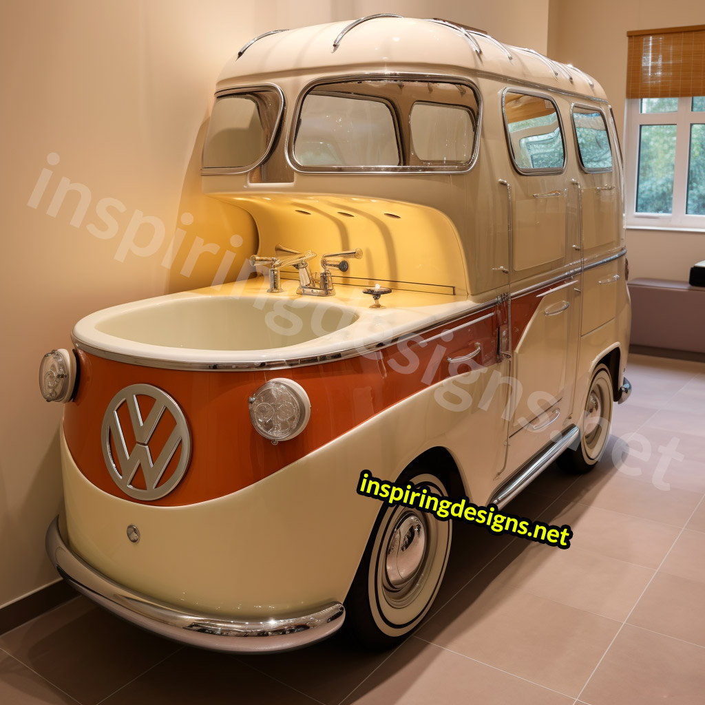 Volkswagen Type 2 Bus Bathroom Vanity