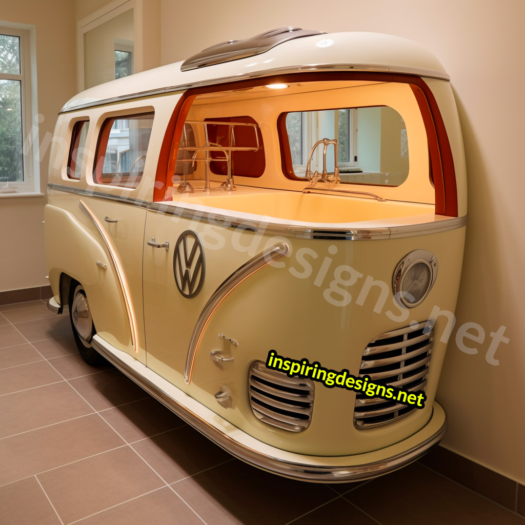 Volkswagen Type 2 Bus Bathroom Vanity