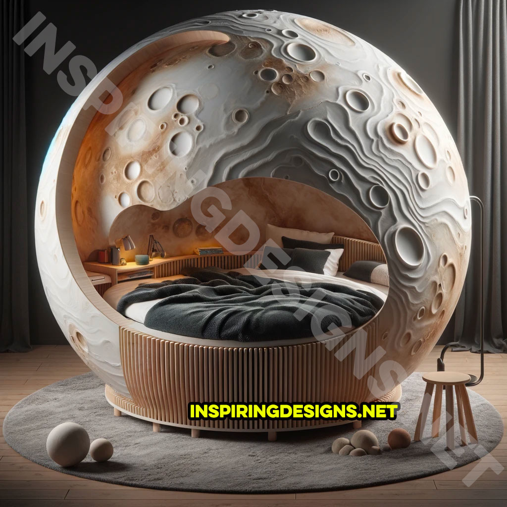 Spherical Space Themed Kids Beds