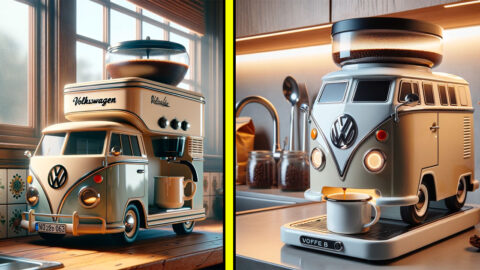 These Volkswagen Bus Coffee Makers Are Fueling Mornings with Retro ...