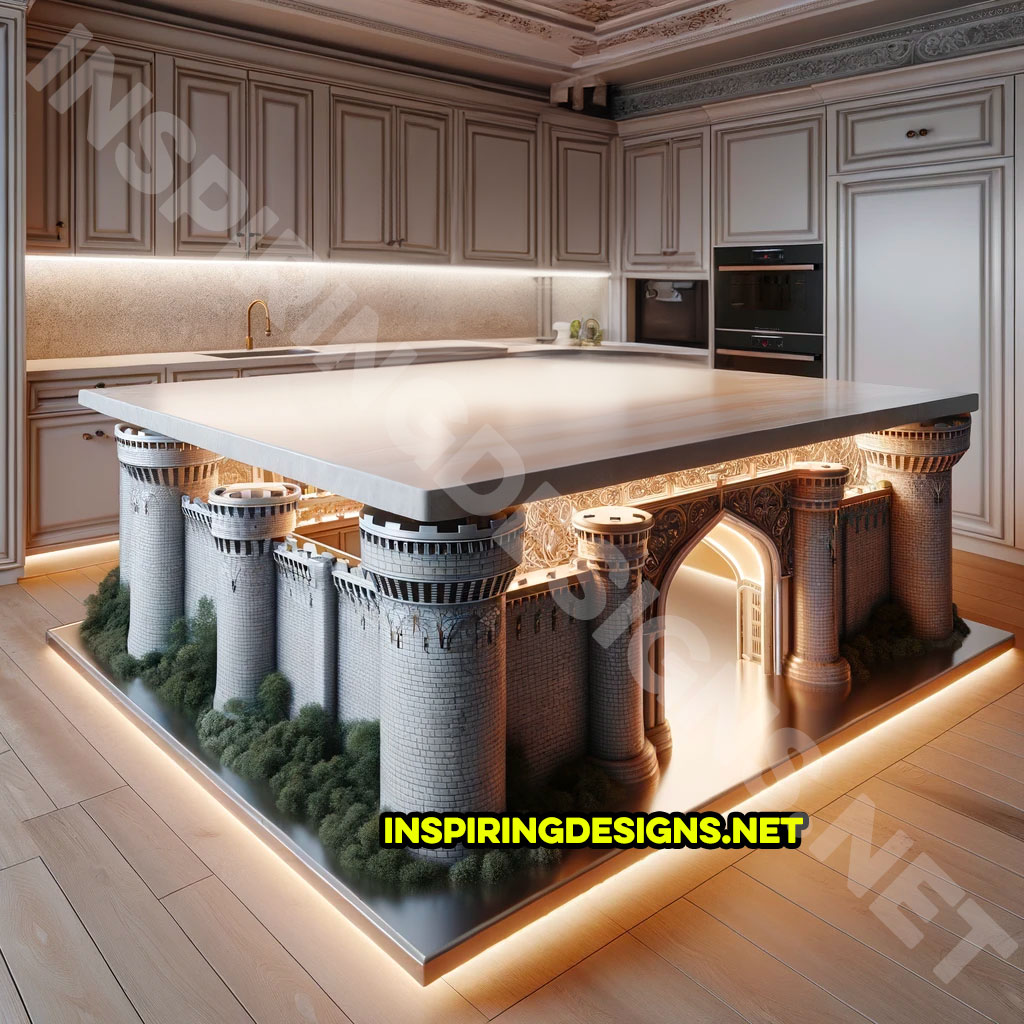 Disney Castle Kitchen Island