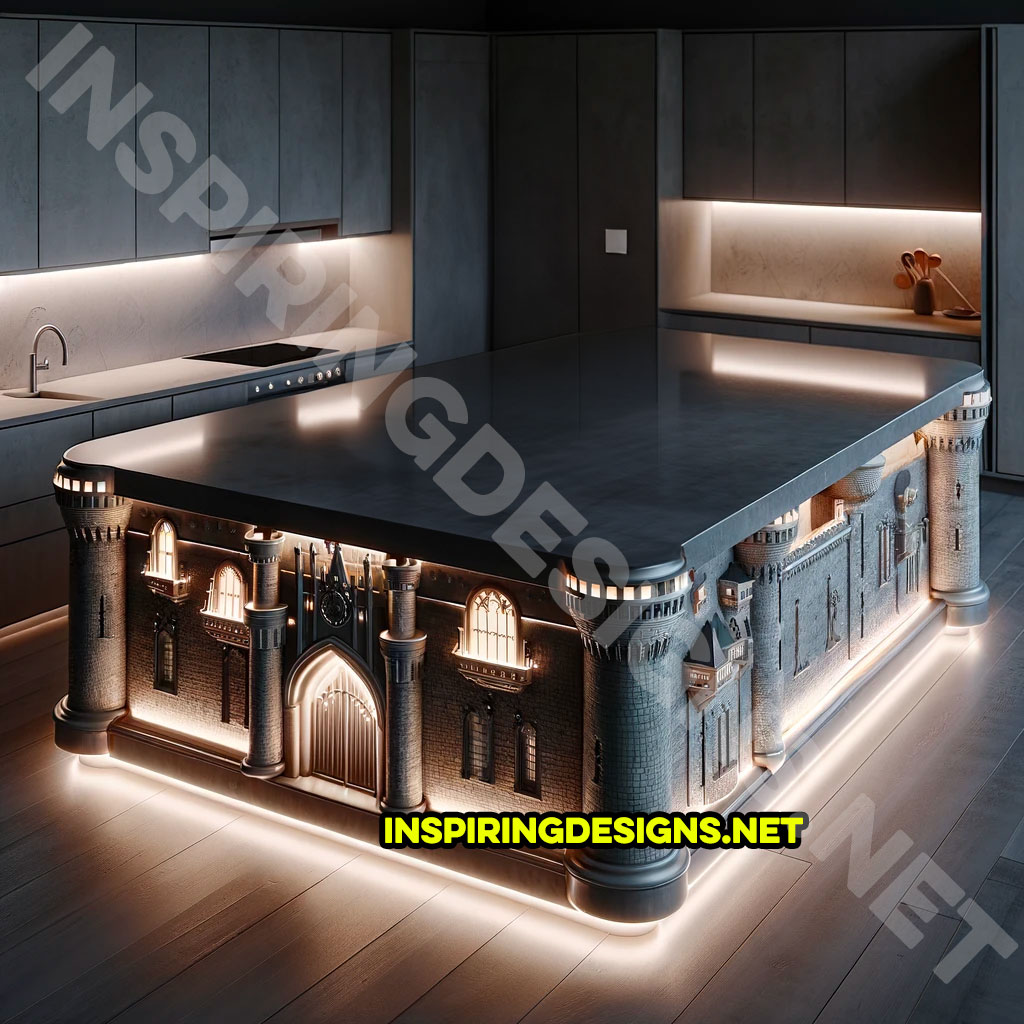 Disney Castle Kitchen Island