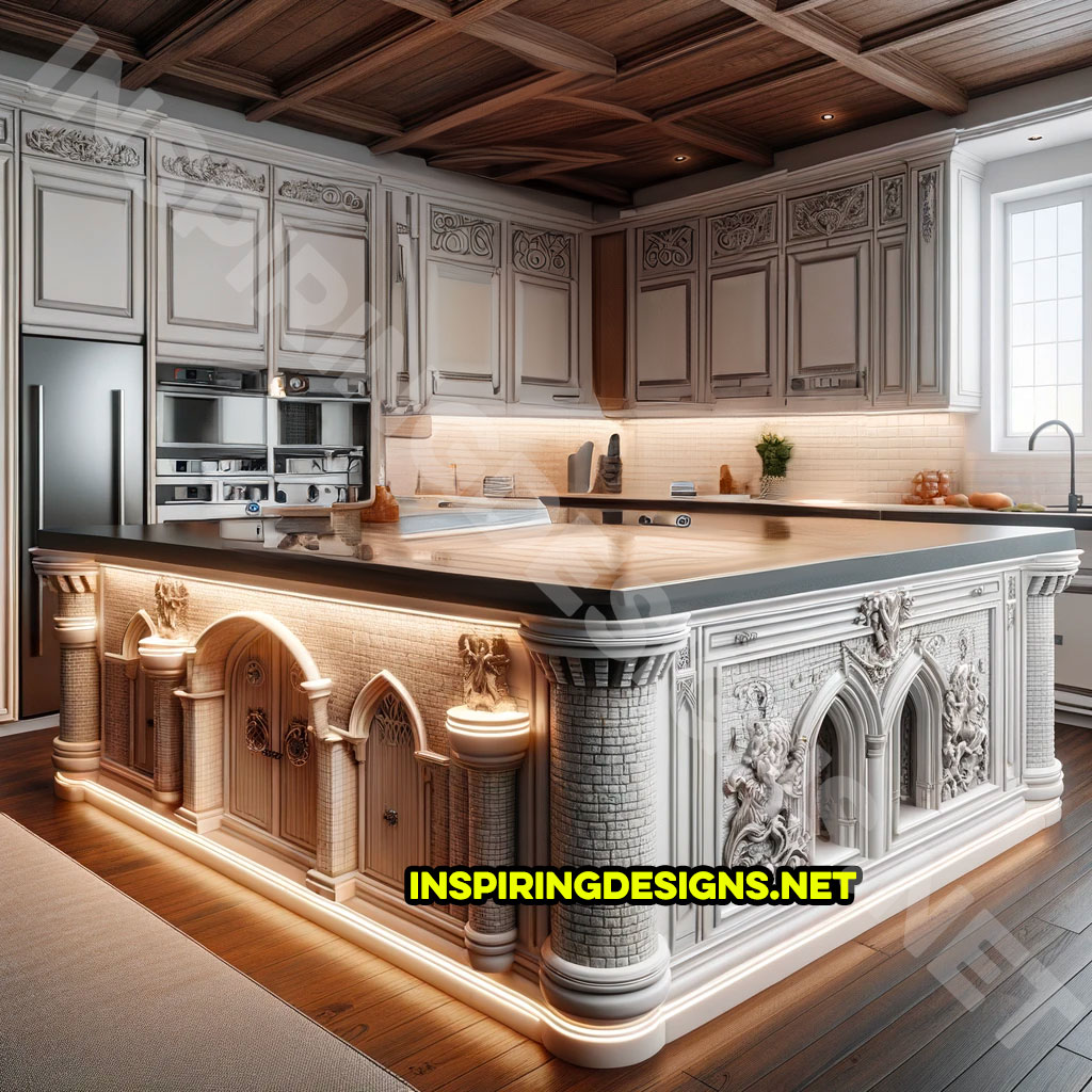 Disney Castle Kitchen Island