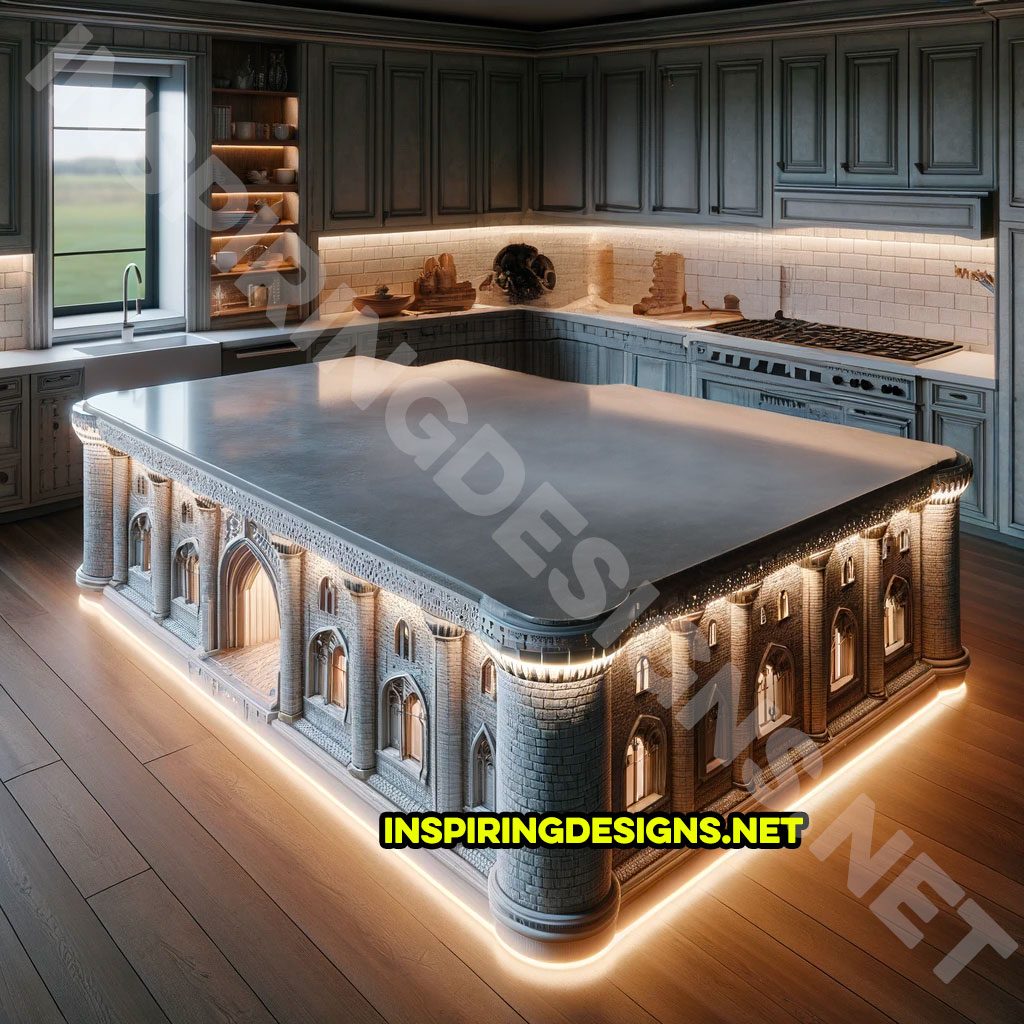 Disney Castle Kitchen Island