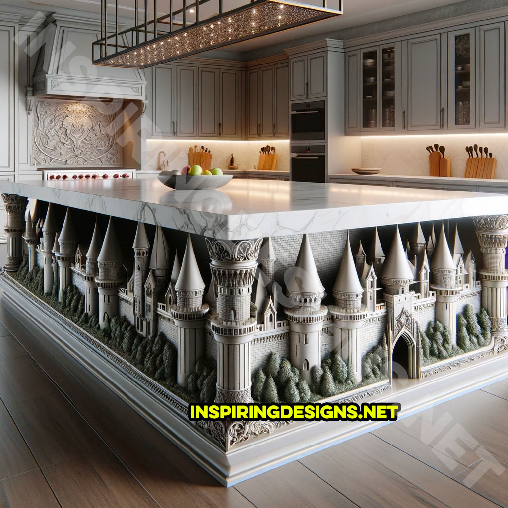 Disney Castle Kitchen Island