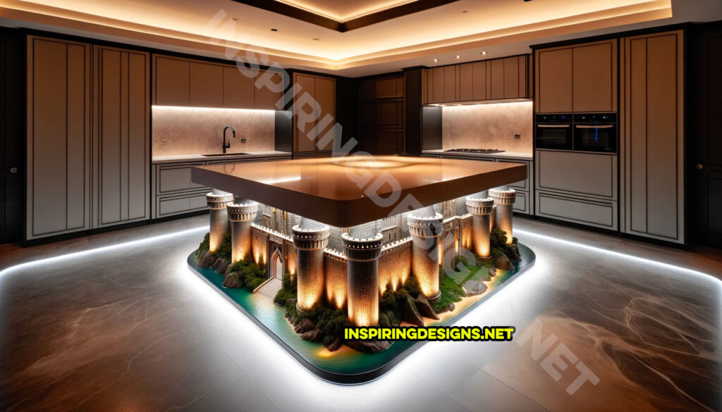 Disney Castle Kitchen Island